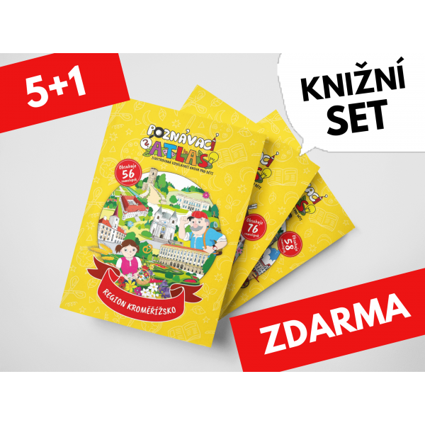 POZNÁVACÍ ATLAS REGIONU - KNIŽNÍ SET